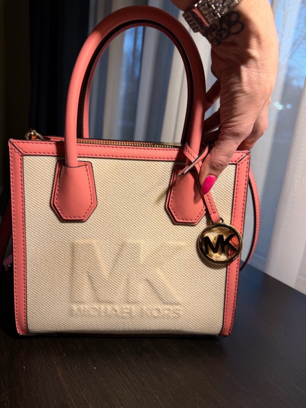 Michael Kors tote and wallet